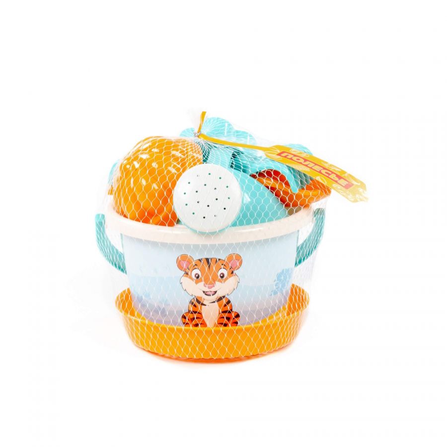 Ведро среднее с наклейкой "Миффи-4"