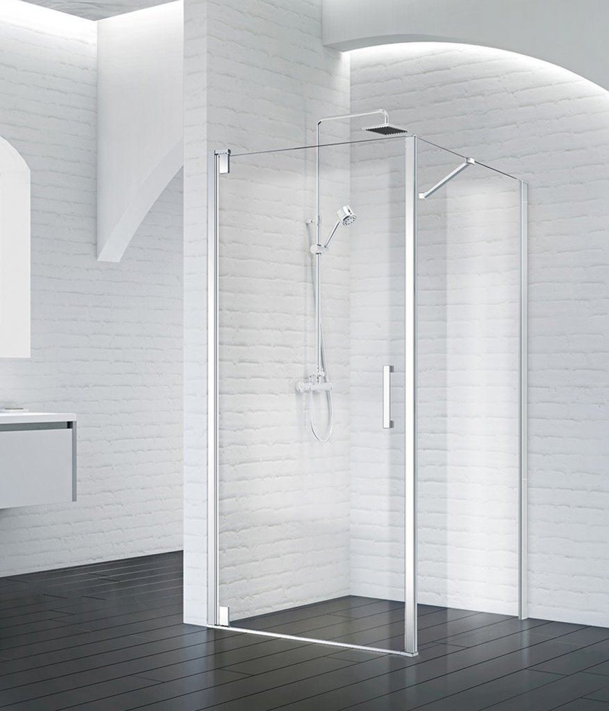 Душевой уголок BelBagno MARMI-A-1-80-C-Cr схема 1