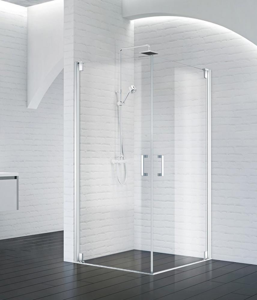 Душевой уголок BelBagno MARMI-A-2-100-C-Cr схема 1