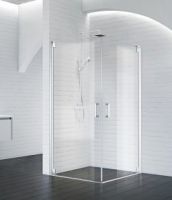 Душевой уголок BelBagno MARMI-AH-2-80/100-C-Cr схема 1