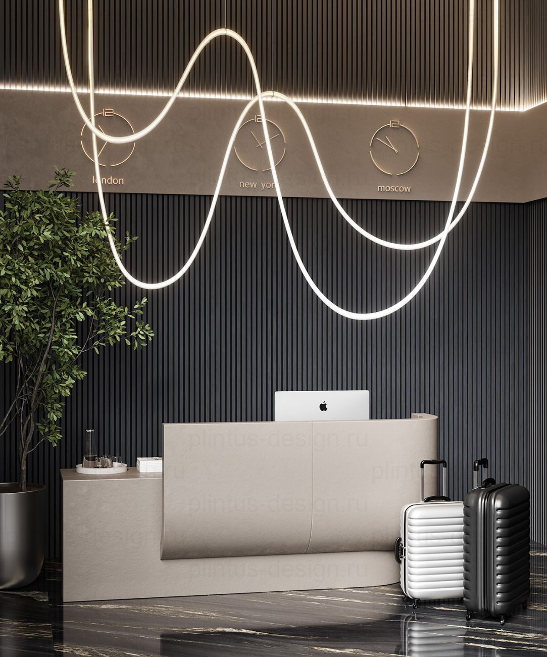 Акустическая панель, черный войлок, рейки МДФ, шпон дуб антрацит темно-серый, 600х21, 600 мм