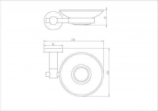 Мыльница подвесная NEMO NM-01031 схема 4