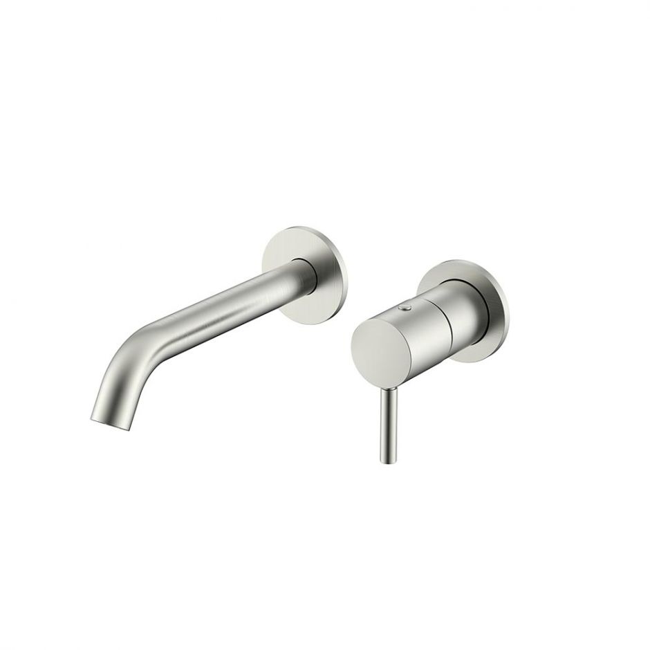 Смеситель для раковины NEMO Round NM-2313 встраиваемый с донным клапаном ФОТО