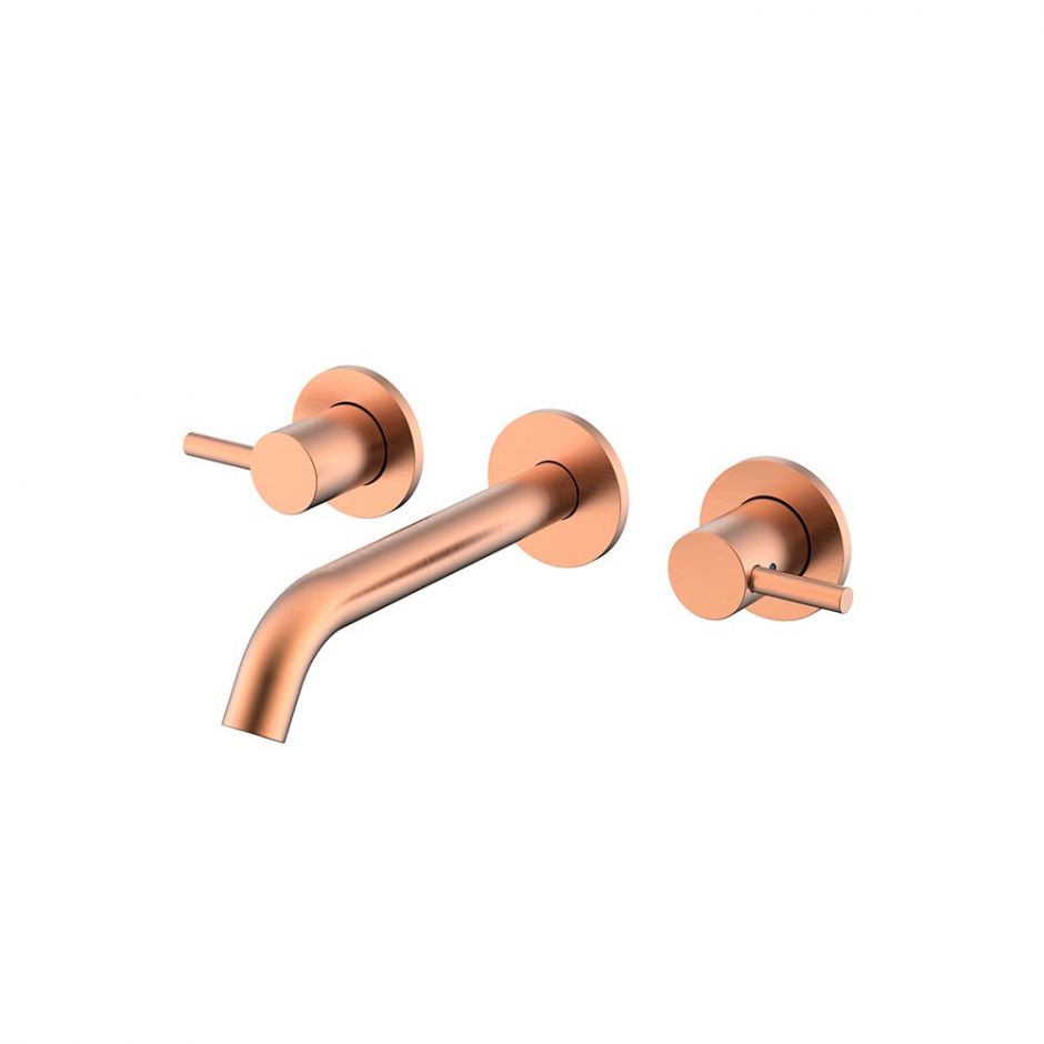 Смеситель встраиваемый настенный NEMO Round NM-2316 для раковины с донным клапаном