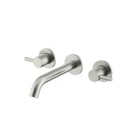 Смеситель встраиваемый настенный NEMO Round NM-2316 для раковины с донным клапаном схема 4