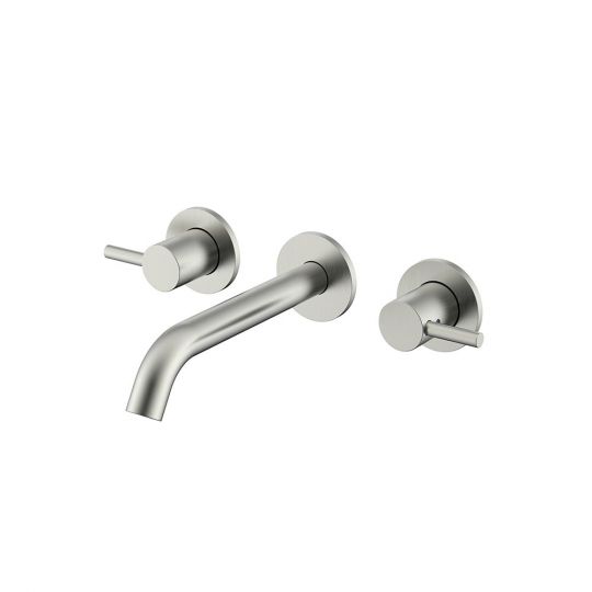 Смеситель встраиваемый настенный NEMO Round NM-2316 для раковины с донным клапаном схема 4