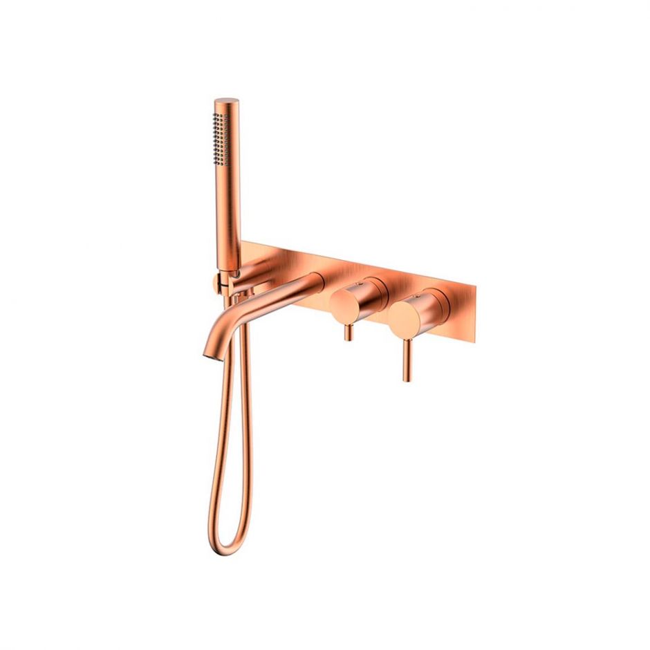 Смеситель встраиваемый для ванны NEMO Round NM-2353 настенный