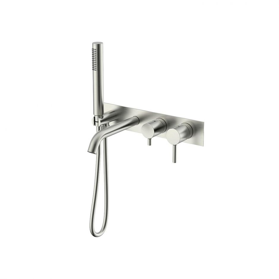 Смеситель встраиваемый для ванны NEMO Round NM-2353 настенный ФОТО