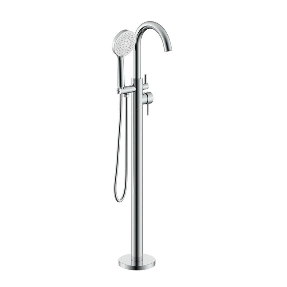 Напольный смеситель для ванны NEMO Round NM-2354 ФОТО