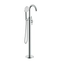 Напольный смеситель для ванны NEMO Round NM-2354 схема 2