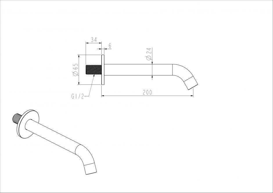 Излив для ванны NEMO Round NM-8015 ФОТО