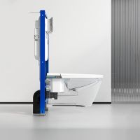 Инсталляция для электронного унитаза-биде NEMO NMAJ977-1 с пневматическим смывом схема 2