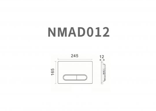 Клавиши смыва NEMO NMD012 схема 3