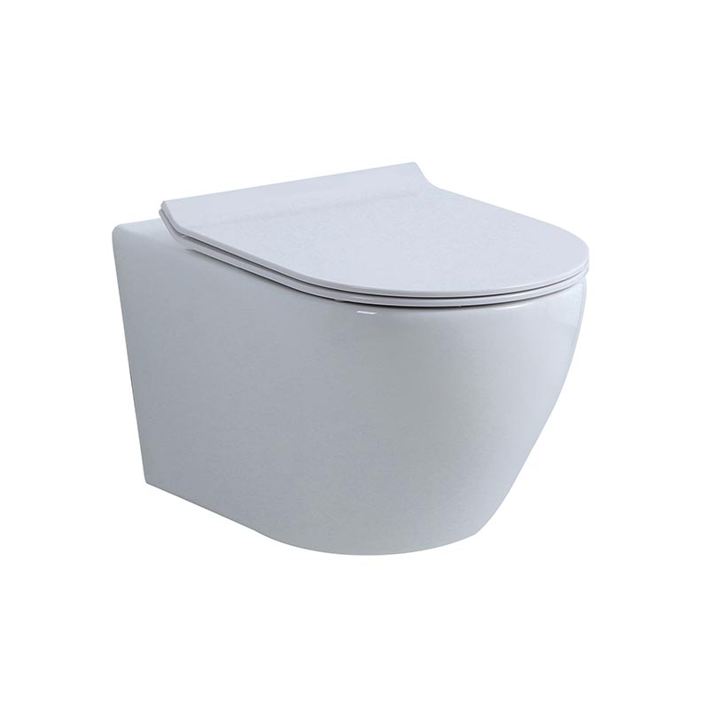 Изображение Подвесной унитаз NEMO 882-2 Tornado c крышкой-сиденьем из дюрапласта Soft close сифон 180 мм