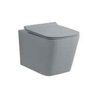 Унитаз подвесной Tornado NEMO 883-2 c дюропластовой крышкой-сиденьем Soft close сифон 180 мм схема 7