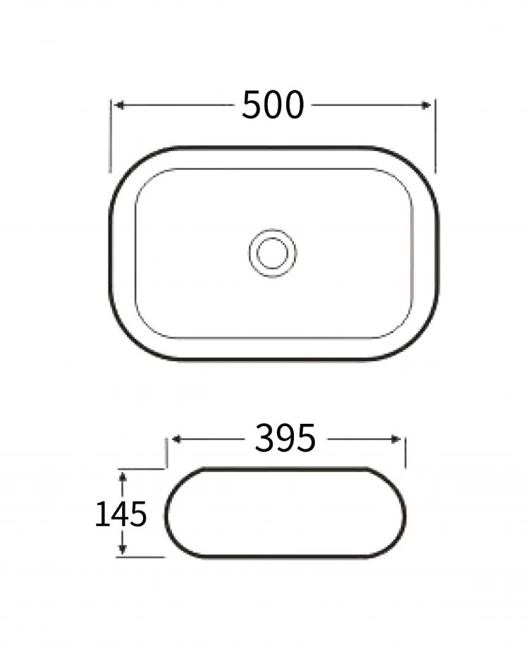 Раковина белая NEMO 960 500х395х145 ФОТО