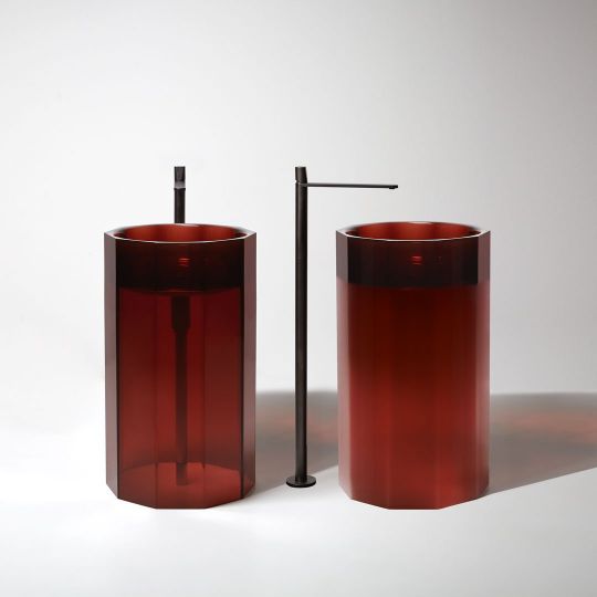 Раковина Antonio Lupi Lavabi Vitreo 50х50 схема 10