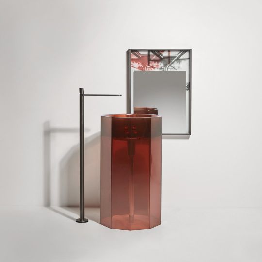 Раковина Antonio Lupi Lavabi Vitreo 50х50 схема 12