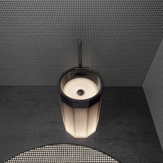 Раковина Antonio Lupi Lavabi Vitreo 50х50 схема 15