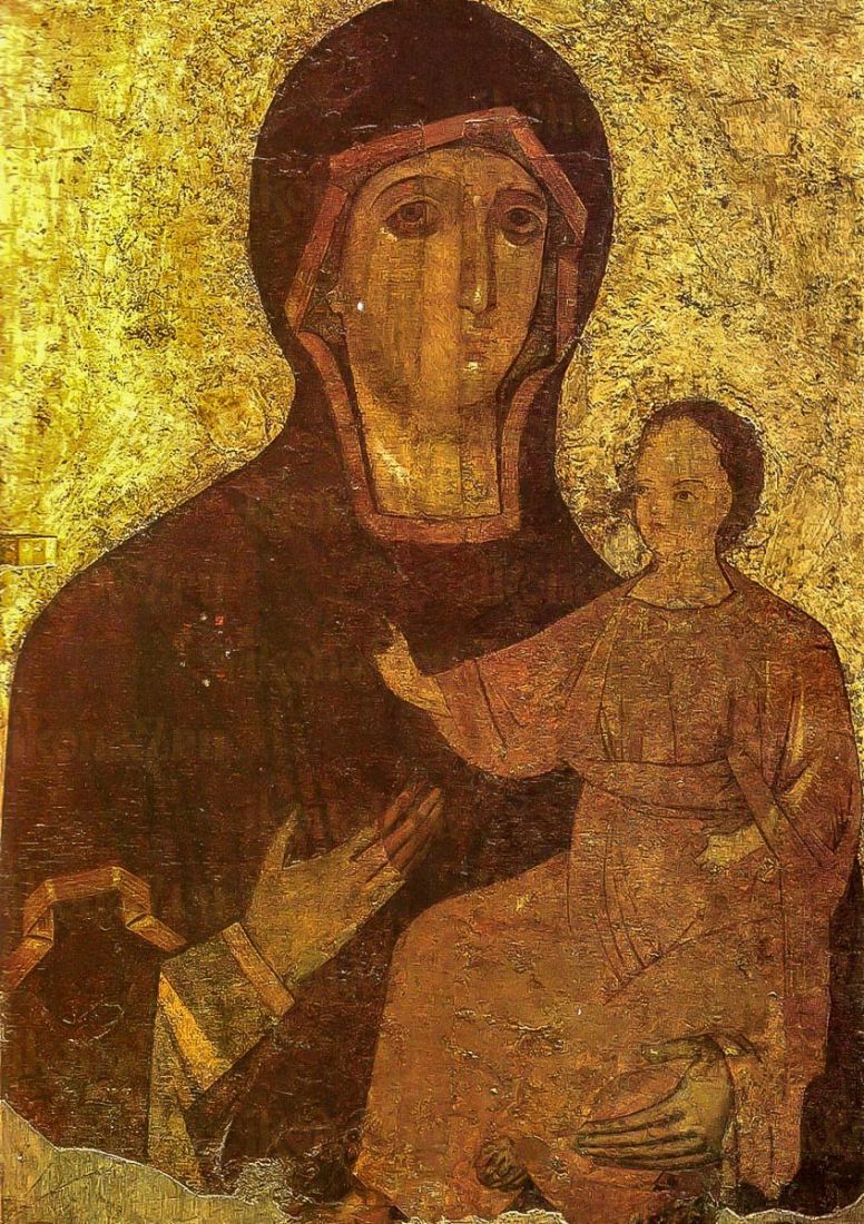 Феодотьевская икона Божией Матери (рукописная)