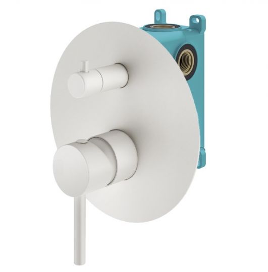 Комплект встраиваемого смесителя Plumberia Selection IXO KIT1901 для душа с внутренней частью INT9036 на 2-3 выхода схема 4