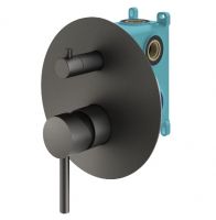 Комплект встраиваемого смесителя Plumberia Selection IXO KIT1901 для душа с внутренней частью INT9036 на 2-3 выхода схема 7