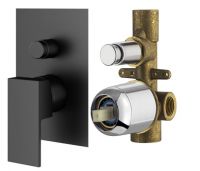 Комплект встраиваемого смесителя Plumberia Selection TAG KITTG1001 для душа с внутренней частью 2 выхода схема 3