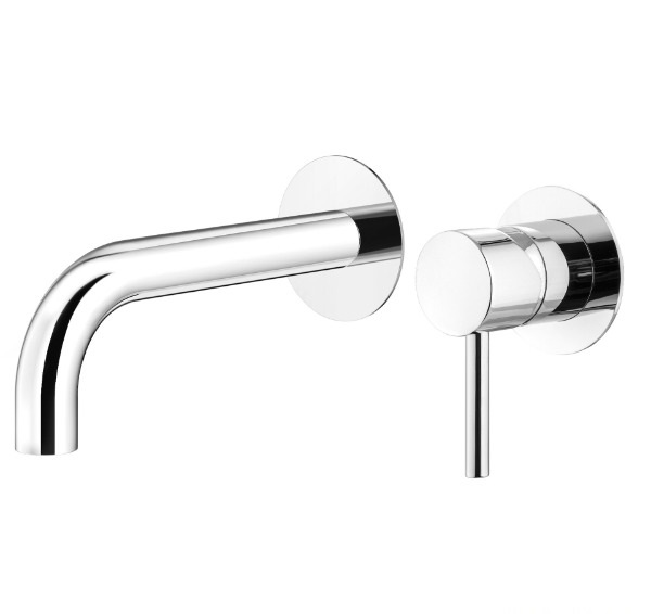 Комплект встраиваемого смесителя Plumberia Selection IXO KITXO1135210 для раковины излив 210 мм накладка диаметр 70 мм внутренняя часть INT1135 в комплекте