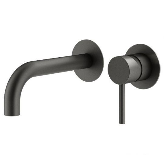 Комплект встраиваемого смесителя Plumberia Selection IXO KITXO1135210 для раковины излив 210 мм накладка диаметр 70 мм внутренняя часть INT1135 в комплекте схема 9