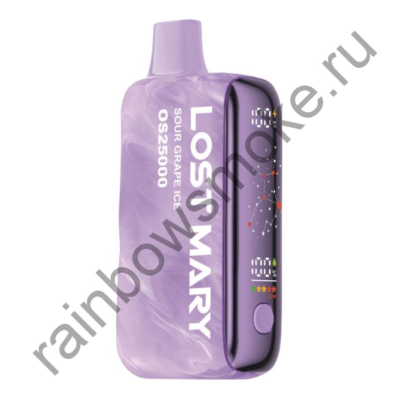 Lost Mary OS 25000 - Кислый Виноград Лёд (Sour Grape Ice)