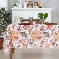 Скатерть Доляна «Летние цветы» 145×300 см, 100% п/э