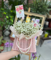 Композиция из гипсофилы
