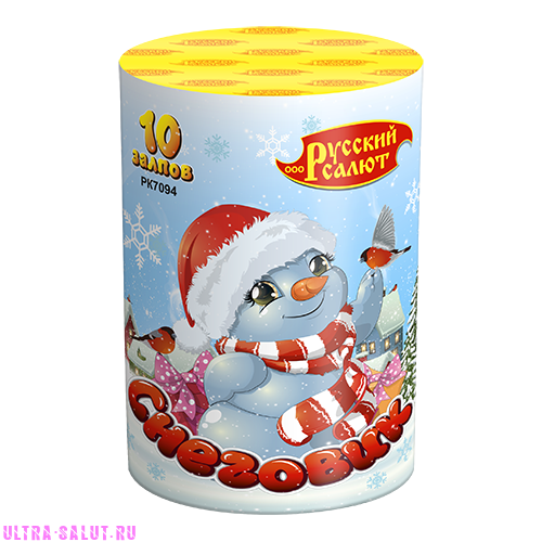Фейерверк РК7094 Снеговик (0,8" х 10)