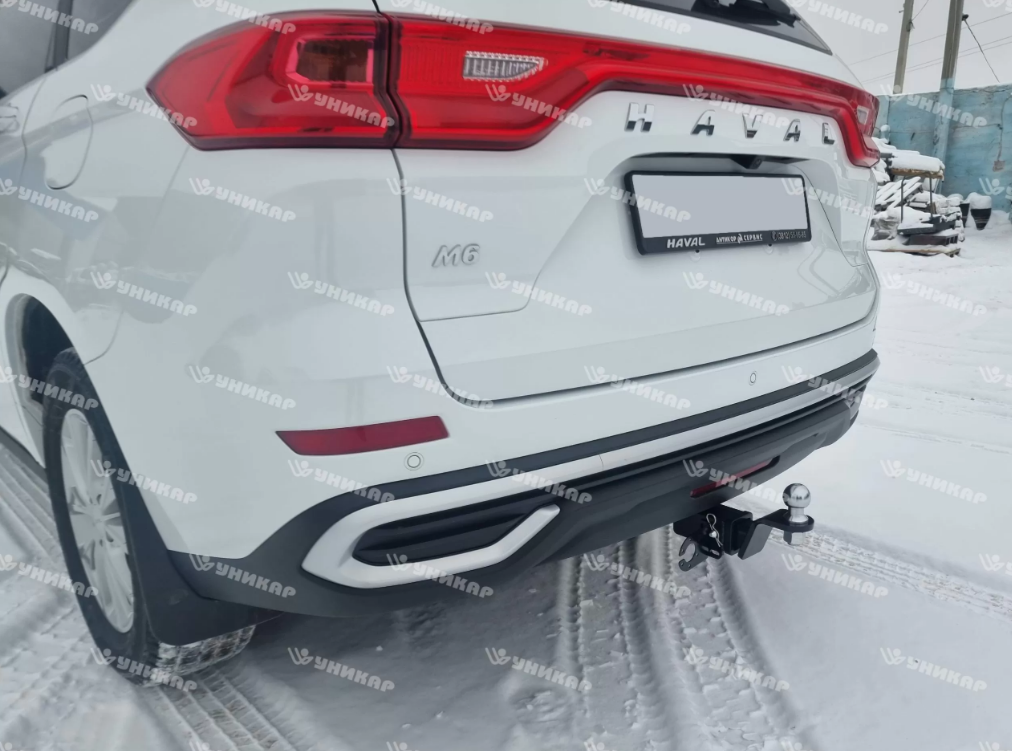 ТСУ "Уникар" для Haval M6 2021-... (под квадрат)
