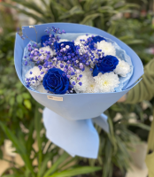 Букет с розой Star Blue Эквадор
