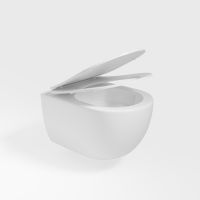 Унитаз подвесной Vincea Evo VT1-34ST , цвет белый, ультратонкое soft-close сиденье схема 5