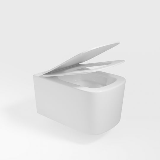 Унитаз подвесной Vincea Ultra VT1-32T Tornado, цвет белый, ультратонкое сиденье soft-close схема 5