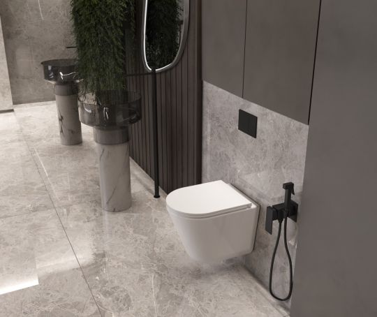 Унитаз подвесной Vincea Vito VT1-23T Tornado, ультратонкое soft-close сиденье схема 8