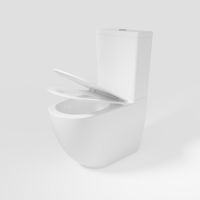 Унитаз-компакт Vincea Globo VT2-14T Tornado, белый, ультратонкое сиденье soft-close, P-trap схема 5