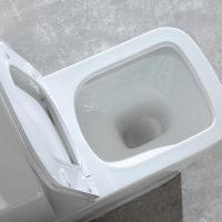 Унитаз-компакт Vincea Hope VT2-201, цвет белый, ультратонкое сиденье soft-close, P-trap схема 5