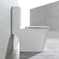 Унитаз-компакт Vincea Hope VT2-201, цвет белый, ультратонкое сиденье soft-close, P-trap схема 7