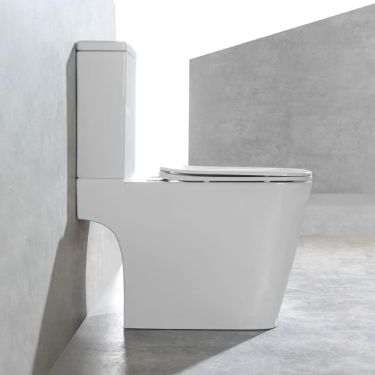 Унитаз-компакт Vincea Hope VT2-201, цвет белый, ультратонкое сиденье soft-close, P-trap схема 7