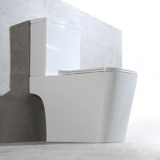 Унитаз-компакт Vincea Hope VT2-201, цвет белый, ультратонкое сиденье soft-close, P-trap схема 8