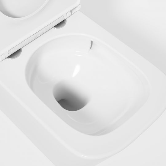 Унитаз-компакт Vincea Q-Line VT2-12T Tornado, цвет белый, ультратонкое сиденье soft-close, P-trap схема 3