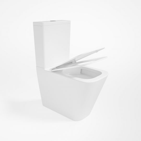 Унитаз-компакт Vincea Q-Line VT2-12T Tornado, цвет белый, ультратонкое сиденье soft-close, P-trap схема 6