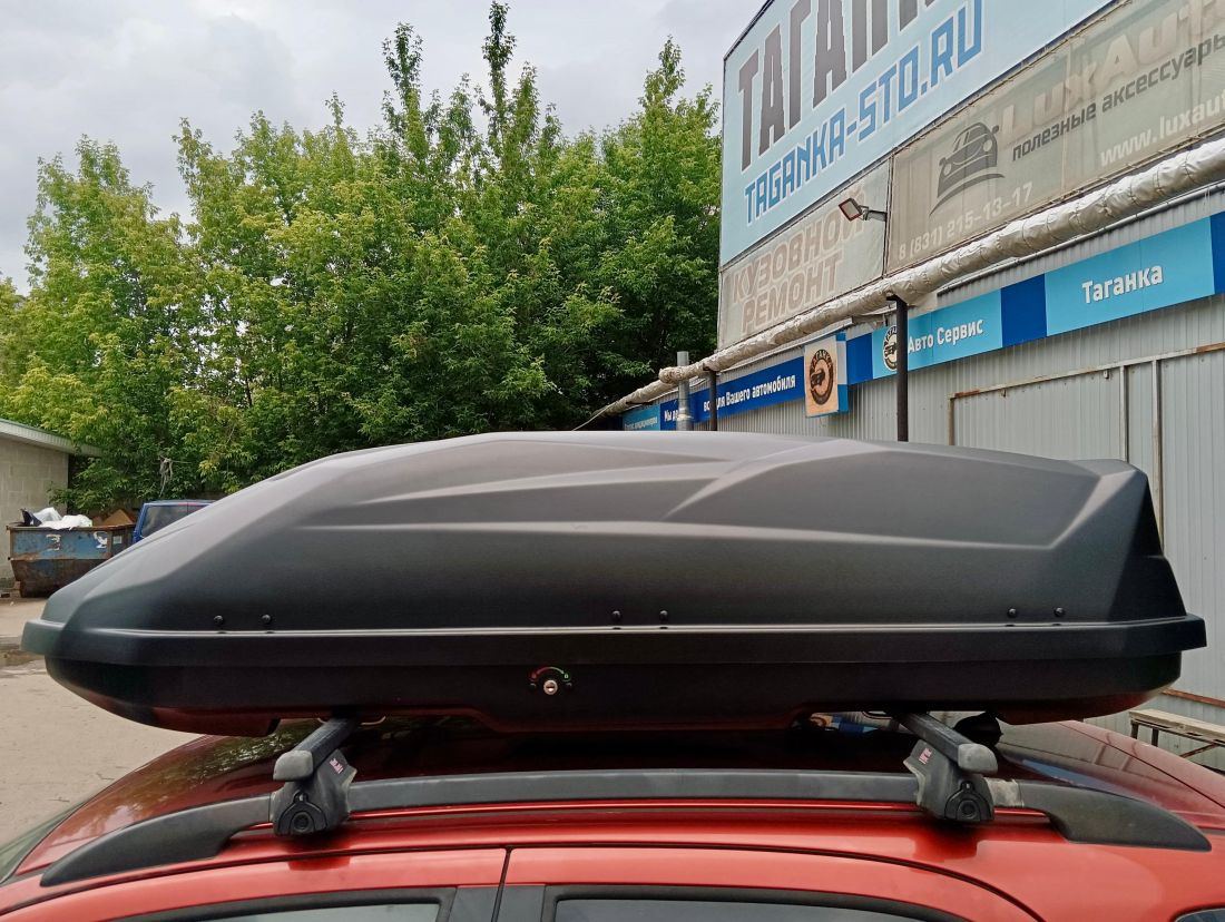 Автобокс StarBOX TITAN, 186x82x46см, 530 литров