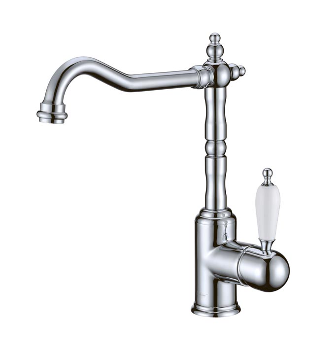 Однорычажный смеситель на горизонтальную поверхность для кухонной мойки Boheme Kitchen 103