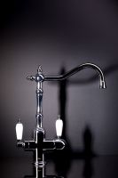 Однорычажный смеситель на горизонтальную поверхность для кухонной мойки Boheme Kitchen112 схема 4