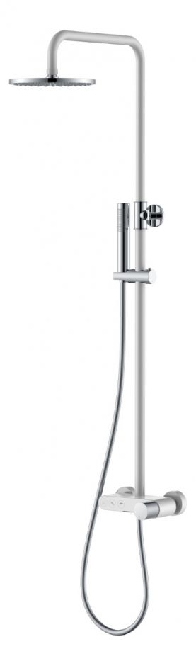 Стойка для душа Boheme STICK WHITE 128 ФОТО