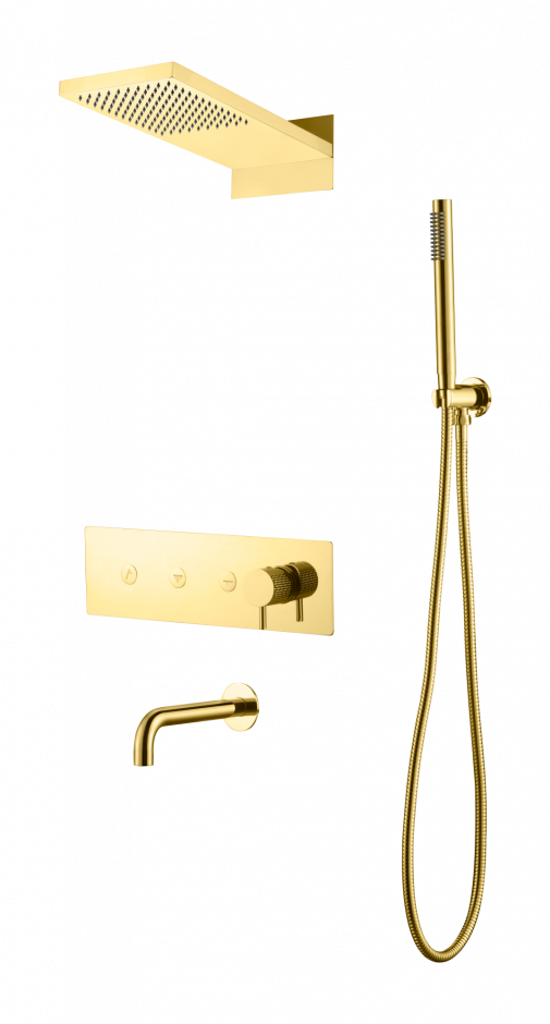 Встроенная душевая система с изливом Boheme Fusion 130-2 ФОТО